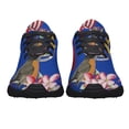 thumbnail image 5 of Michigan Stte Robin Bird and Apple Blossom Flower Shoes Sneakers Black Size 8, 5 of 7