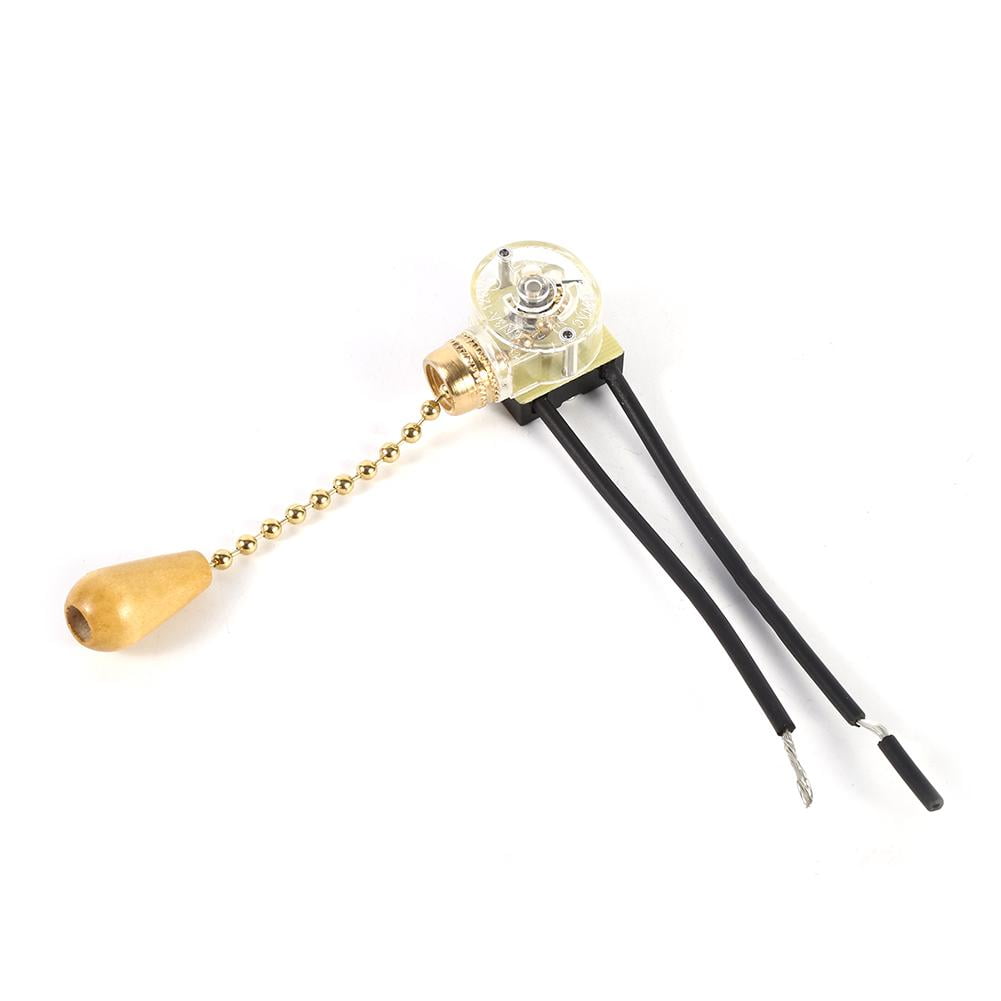 OTVIAP Lamp Pull Switch,4Pcs Universal Home Ceiling Fan Lamp Wall Light