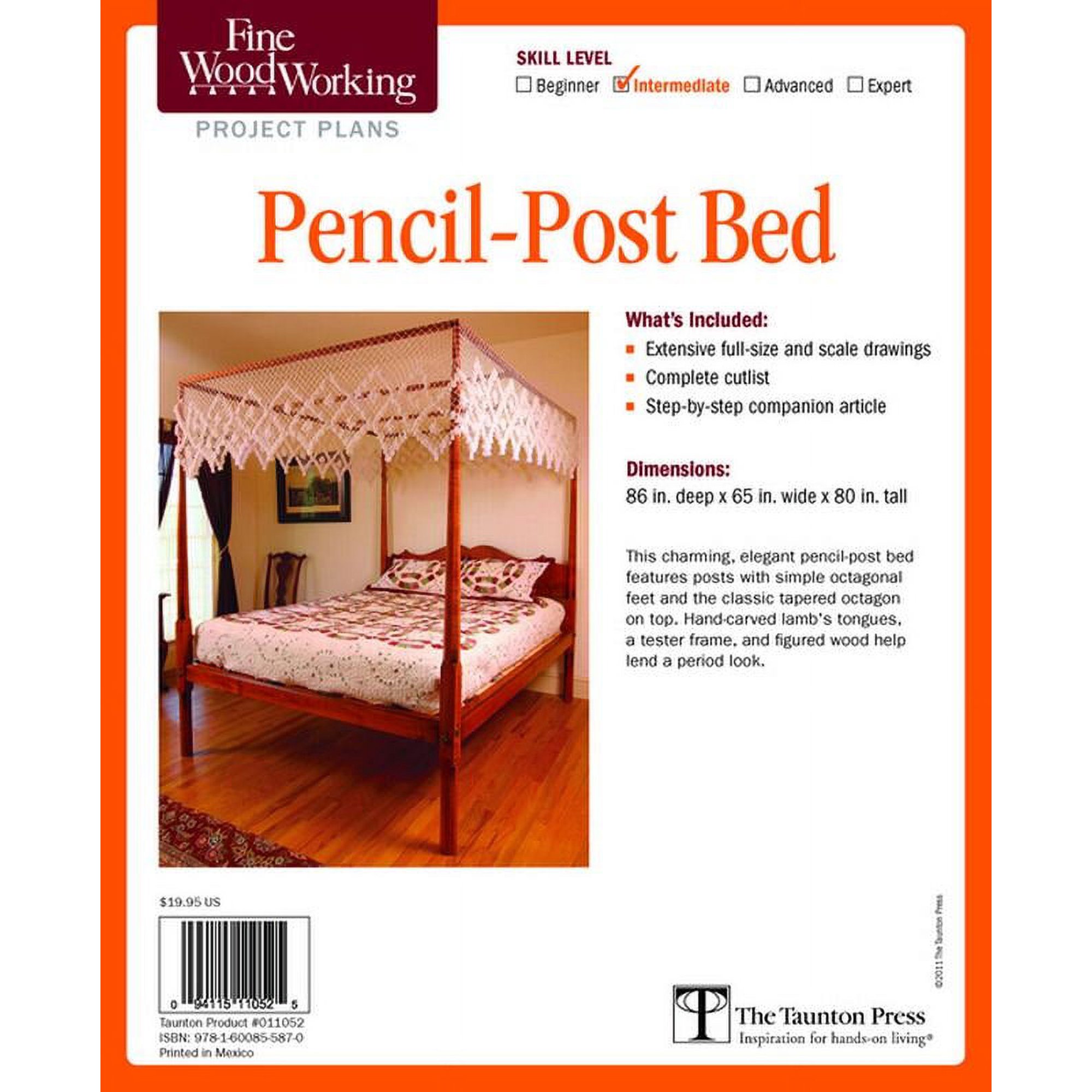 Fine Woodworking's Pencil-Post Bed Plan (Other)