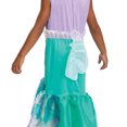 thumbnail image 5 of Disguise Live Action Little Mermaid Ariel Girls Costume Size Medium, 5 of 5
