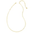 thumbnail image 2 of Collar Kendra Scott Courtney Paperclip Baño de Oro 14k 51 cm, 2 of 6
