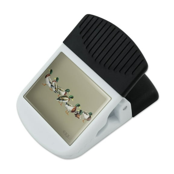 Mallard Ducks in a Row Refrigerator Fridge Magnet Magnetic Hanging Hook Note Snack Clip