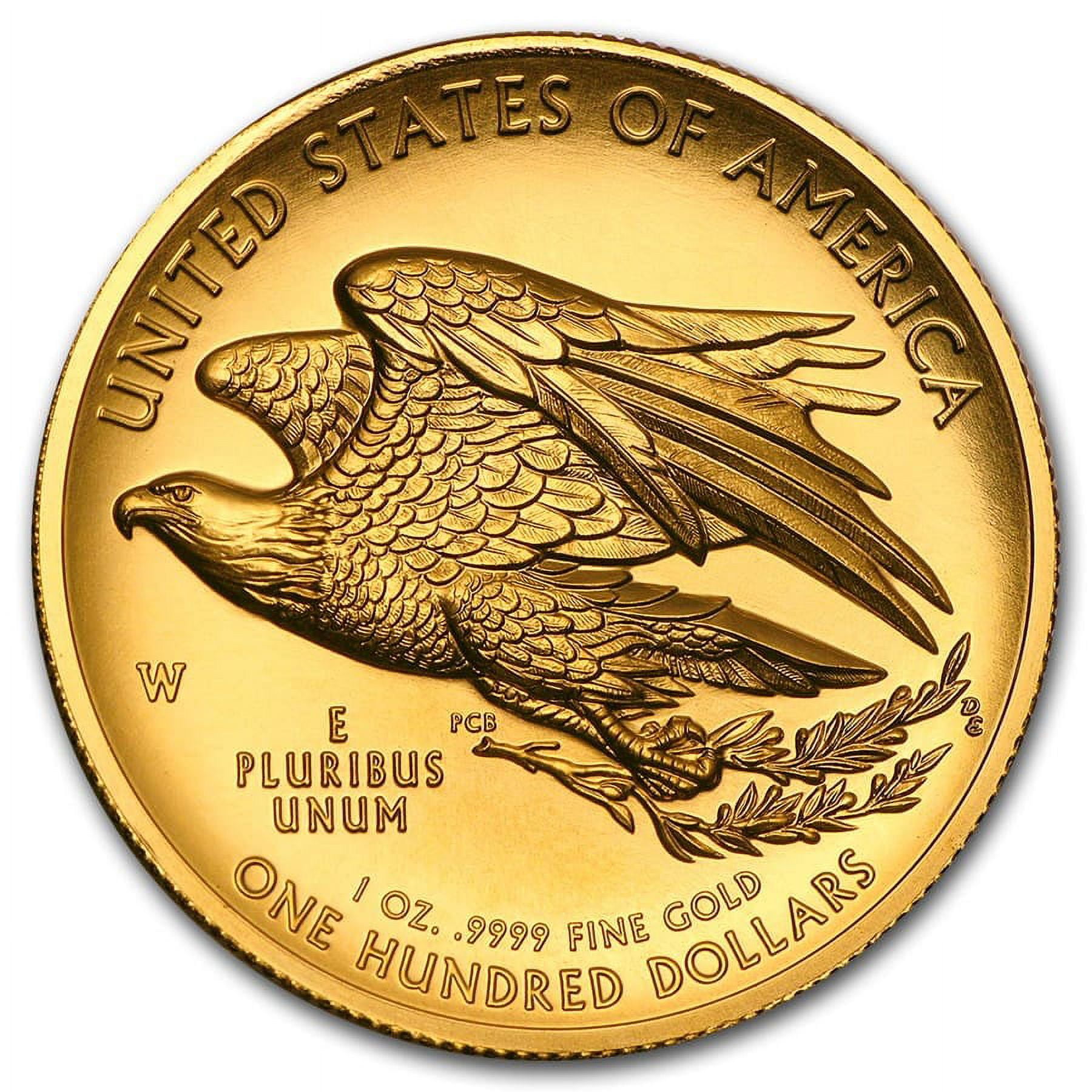 2015-W High Relief American Liberty Gold BU (w/Box and COA)
