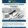 thumbnail image 3 of Whirlpool 4317943 Refrigerator Ice Maker Assembly, 3 of 5