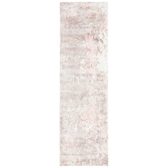 SAFAVIEH Mirage Jeanette Abstract Runner Rug, Pink, 2'6" x 9'