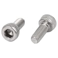 thumbnail image 3 of Uxcell M2 x 4mm 0.4mm Pitch 304 Stainless Steel Hex Socket Head Cap Screw DIN912 (120-pack), 3 of 5