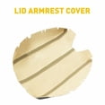 thumbnail image 5 of For Honda for Accord 2008-2012 Leather Center Console Lid Armrest Cover Beige, 5 of 7