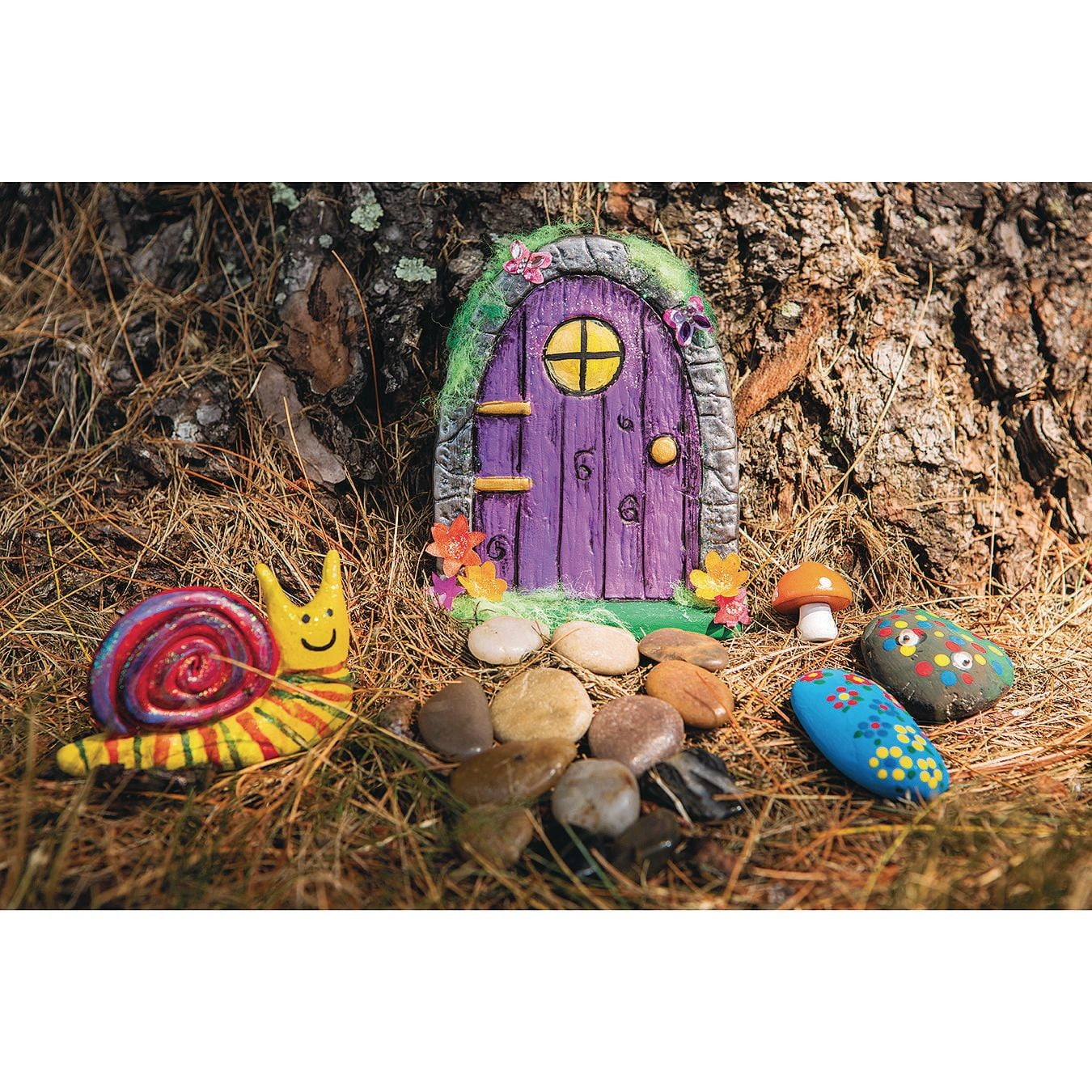 Color-Me™ Ceramic Bisque Fairy Door (Pack of 12)