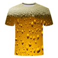 thumbnail image 1 of Camiseta Con Estampado De Festival De Cerveza Para Hombres Divertida Novedad O-Cuello Manga Corta Verano Unisex Moda Callejera Ropa Top, 1 of 4