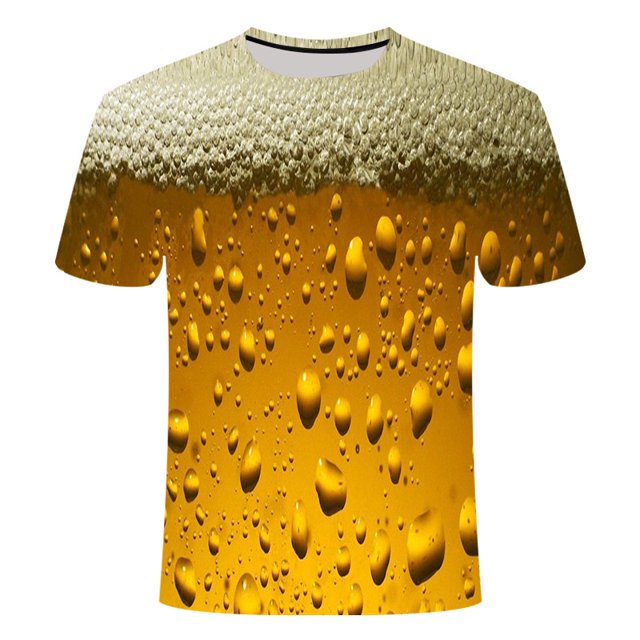Camiseta Con Estampado De Festival De Cerveza Para Hombres Divertida Novedad O-Cuello Manga Corta Verano Unisex Moda Callejera Ropa Top