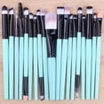 thumbnail image 3 of Pinceles de maquillaje, Kit de maquillaje 20 pinceles para ojos Pinceles de maquillaje Herramientas de belleza Pinceles de maquillaje plegables, 3 of 4