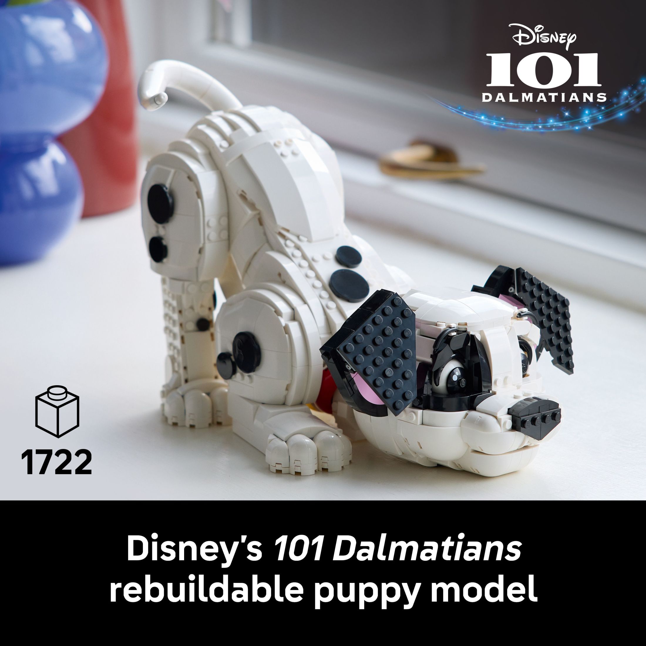 LEGO Disney Cachorros de 101 Dálmatas Set de Construcción para Adultos - Kit DIY Coleccionable para Fans del Cine Mayores de 18 Años - Construye a Patch, Penny, Rolly o un Cachorro Personalizado - Idea de Regalo para Amantes de los Perros y Entusiastas de las Manualidades - 43269 3