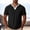 (Casual 313)Black, variant on Mens Casual T-Shirt Solid Color T Shirt Fashion Summer Short Sleeve V-Neck Sport Loose Sport Tops Tees