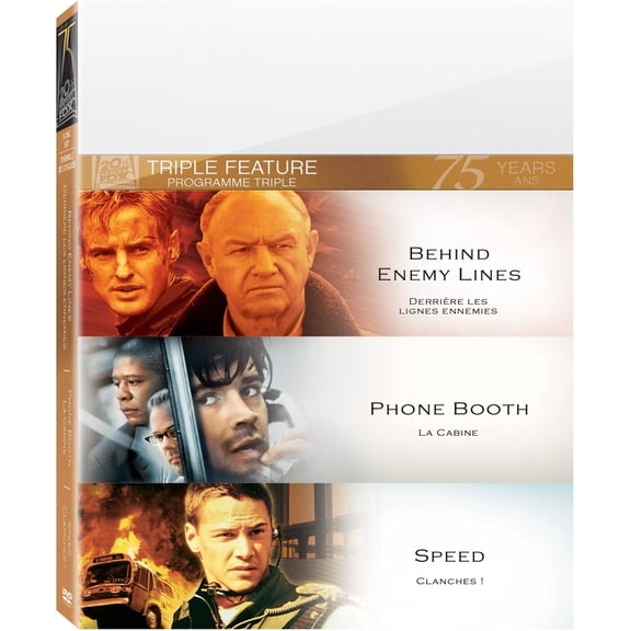 Pre-Owned Behind Enemy Lines / Phone Booth / Speed (Triple Feature)