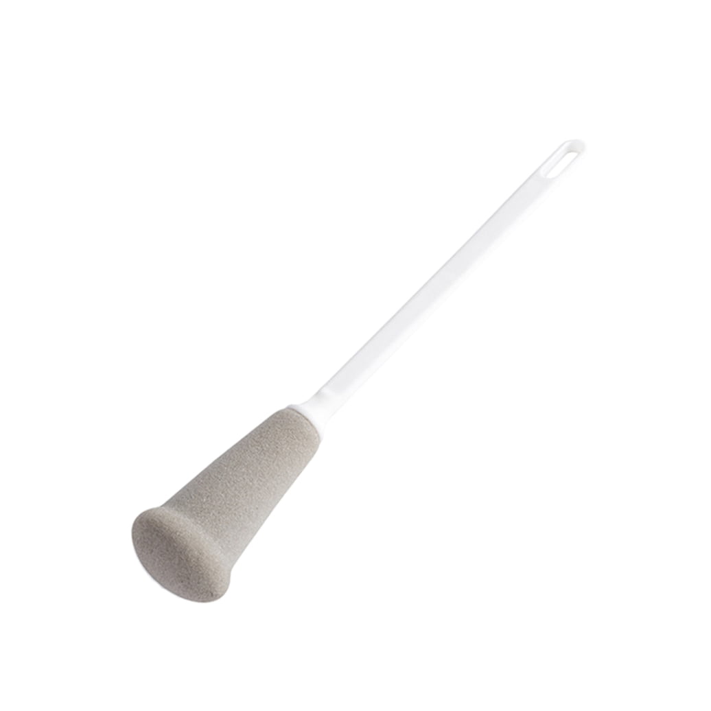 RENACLIPY 2PCS Sponge Bottle Cleaner White for Cleaning Hard to Reach Areas