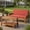 Red,Teak, variant on Olurrisa 2-Piece Outdoor Teak Acacia Wood Conversation Set - Loveseat & Coffee Table with Dark Blue Water-Resistant Cushions, 350lbs Capacity for Patio, Deck & Backyard