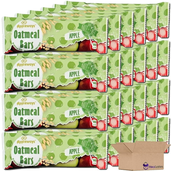 Appleways Apple Oatmeal Bar Value Pack | 1.2 Ounce | Pack of 24