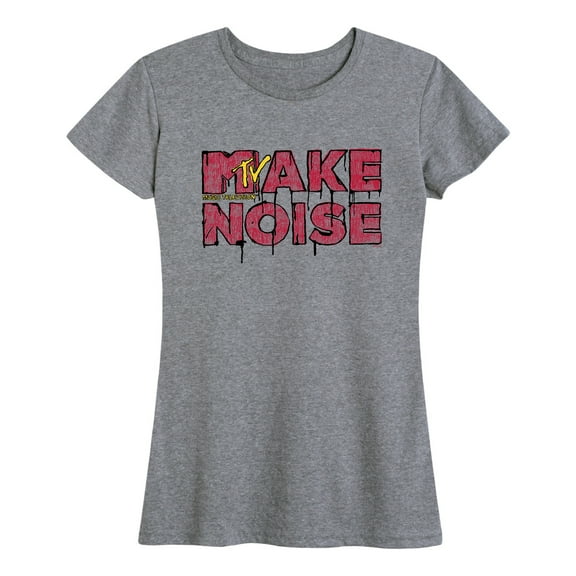 MTV - Make Noise - Women's Short Sleeve Graphic T-Shirt
