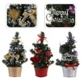 thumbnail image 6 of Gymnture christmas 3Pcs Artificial Pine Christmas Trees in Basket for Holiday Decor, 6 of 10