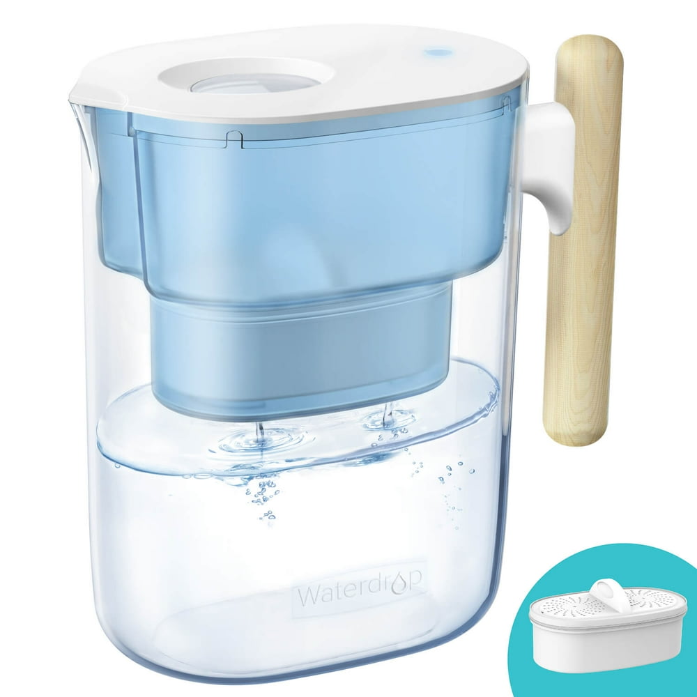 Waterdrop Chubby, 10Cup 7stage Water Filter Pitcher with 1 Filter