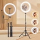 thumbnail image 2 of ARO DE LUZ LED DE 22 PULGADAS 3 EFECTOS DE LUZ CON CONTROL REMOTO Y TRIPIE DE 2 METROS., 2 of 5