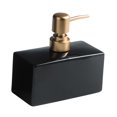 thumbnail image 1 of Abbracc 400ml Ceramic Soap Dispenser Hand Pump Black, 1 of 8