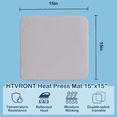 thumbnail image 4 of Easy Mat (12 X 12inch), Protective Resistants for Heat Machines, HTV & Iron on Projects,, 4 of 7