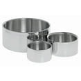 thumbnail image 5 of HUBERT® Round Double-Wall Hammered Stainless Steel Bowl - 4 3/4" Dia x 2 1/2" H, 5 of 5