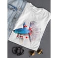 thumbnail image 3 of Cute Betta Fish, Animal Lovers T-Shirt Women -Image by Shutterstock, Female Large, 3 of 4