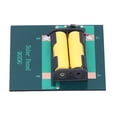 thumbnail image 4 of Solar Panel Charger, 1W DC4V Solar Charging Panel Solar Cell Charger  For Charging For Outdoor For 2xAA 1.2V Batteries Power Supply, 4 of 8