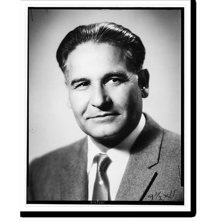 Historic Print, [Dalip Singh Saund, congressman, 29th District, California, head-and-shoulders length portrait, facing slightly right].Gillman Studio, Indio, Calif., 16" x 20"
