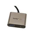 thumbnail image 5 of StarTech.com USB to USB C Adapter - with Power Delivery (USB PD) - Compact - USB C Converter - USB-A to USB-C Adapter - USB C Port Adapter (HB30C1A1CPD) - Hub - 2 x SuperSpeed USB 3.0 - desktop, 5 of 5