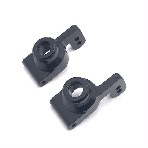 Copa de dirección trasera Material premium Servicio a largo plazo Estabilidad práctica controlado controlado para el modelo RC negro Pack de 2 Inevent FN001438-05