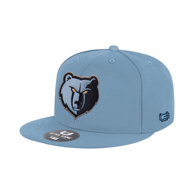 Ultra Game Gorra de béisbol oficial de la NBA para hombre, de sarga con cierre trasero, Memphis Grizzlies, color del equipo, talla única