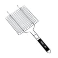 thumbnail image 2 of Cesta para parrilla BBQ para pescado, verduras, bistec, camarones, chuletas antiadherentes Sunnimix BBQ Barbecue Basket, 2 of 8
