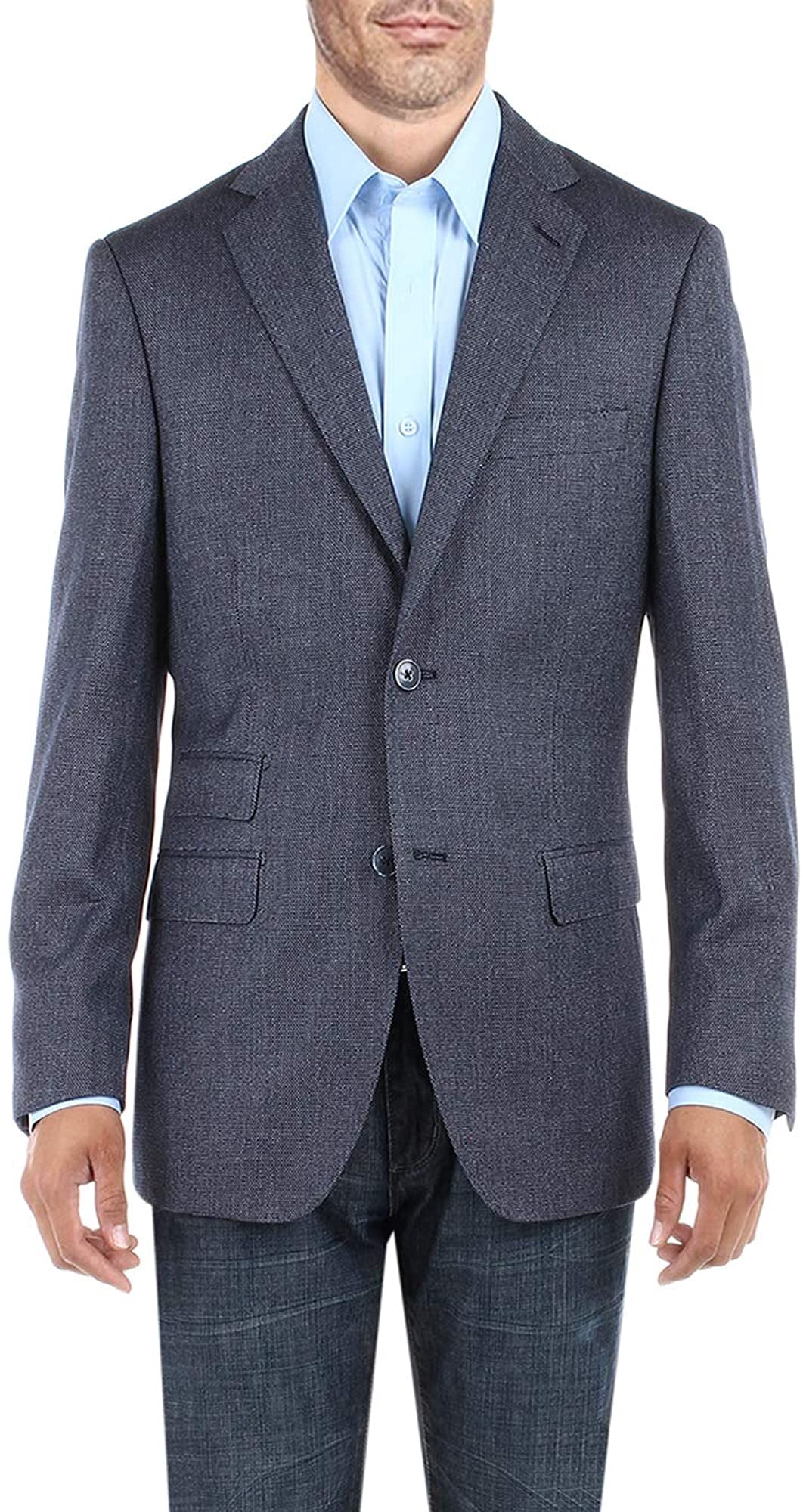 Black Or White Birdseye Unique Dress Blazer For Men