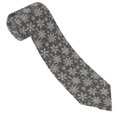 thumbnail image 3 of Fotbe Sparkling Snowflakes Corbata Clásica para Hombre con Estampado – Corbata de Seda Jacquard Tejida, para Negocios, Bodas y Eventos Formales, 3 of 7