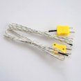 Mini Type K Thermocouple Connector Male Plug Adapter High Temperature