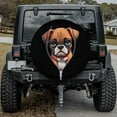 thumbnail image 2 of Lotusprinthandmade Boxer Cute Animals Collection Zipper Pattern Spare Tire Cover Without Backup Camera Hole 6 Sizes, 2 of 8