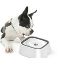 thumbnail image 4 of No Spill Pet Water Bowl No Drip Slow Water Feeder No-Slip Pet Water Dispenser Slow Drinking Bowl white, 4 of 5