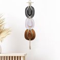 thumbnail image 4 of LCXmlly Easy To Hats Hat Hanger Easy Installation Elegant Bohemian Style Handwoven Rope Hat Hanging Rack for Home Room, 4 of 8