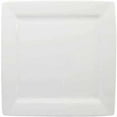 Better Homes & Gardens Square Porcelain Dinner Plates, White, Set of 6