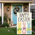 thumbnail image 2 of Easter Garden Flag 30 cm x 45 cm Linen-Style Polyester Outdoor Decor for Courtyard, Balcony, or Wall Display, 2 of 6