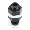 thumbnail image 1 of Artudatech An6 An8 An10 An12 Flare Fuel Cell Bulkhead Fitting With Washer Black Parts, 1 of 1
