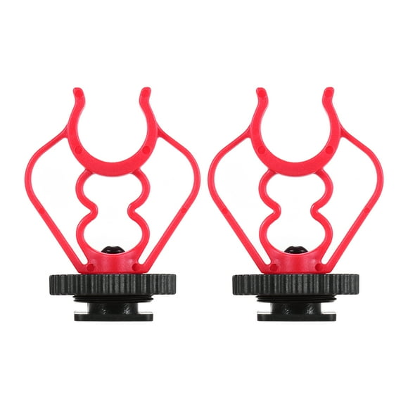 Mic Shock Mount,Cold Mount Adapter Mount Cold Mount Universal Mount Cold Red Of 2 And Red Of Mic Mount Universal Zdhf Mount S And Dsfen Qisuo Camera Mic
