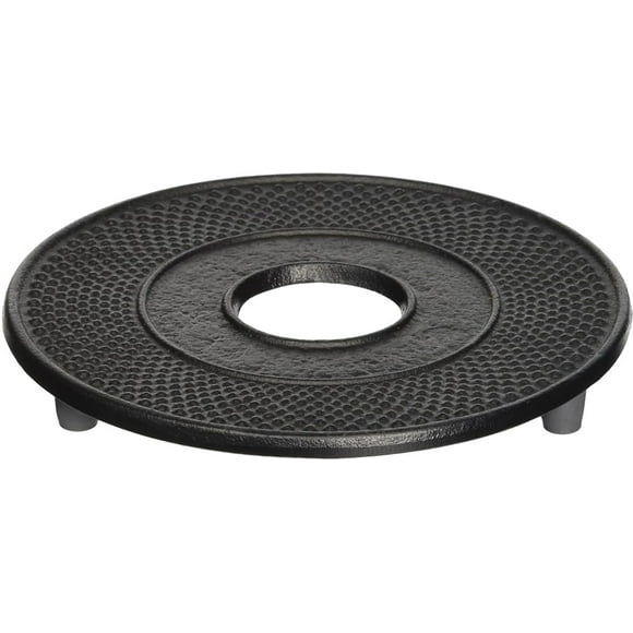 (Iwachu) Nambu Ironware Killoki Maru Arare (Grande) Almohadilla Para Hervidor ?? Negro