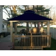thumbnail image 2 of ACACIA 12' x 12' Aluminum Frame with OutDura Soft Top Gazebo in Captains Navy, 2 of 13