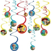 amscan"Toy Story 4" Multicolor Spiral Party Decorations, 12 Ct.