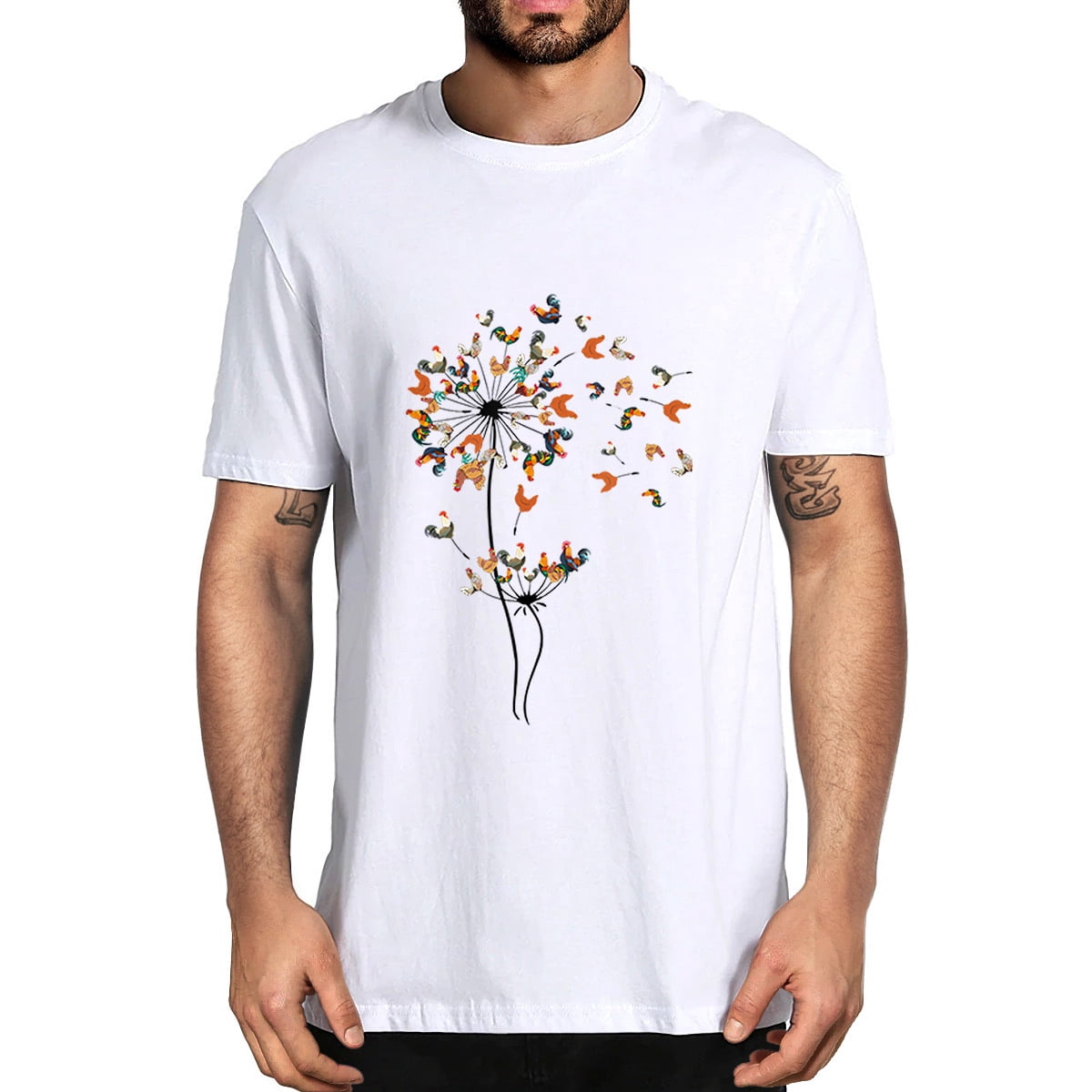 GRTXIN Dandelion Chicken Flower Floral 