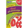 Pacon Reusable Self-Adhesive Letters, Red, 1 Pack (Quantity)